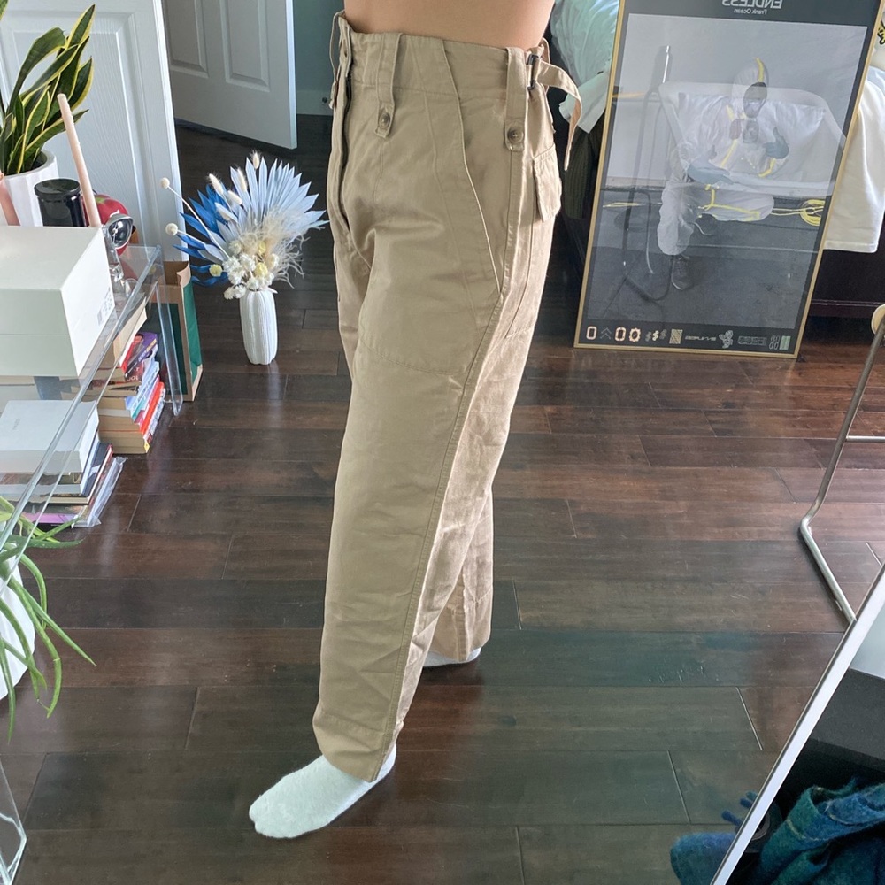 BASSIKE COTTON LINEN PANTS